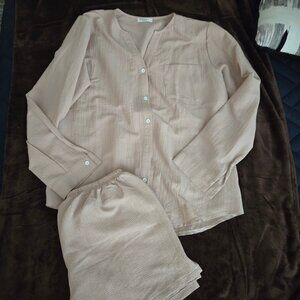 EKOUAER 2-Piece Lounge Wear - Shorts & Top